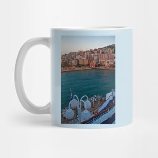 Turkey. Leaving the city of Kusadasi. Mug